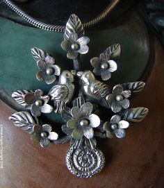 Lorena Angulo Mexican Folklore, Pmc Jewelry, Jewellery Indian, Silver Jewellery Indian, Metal Clay Jewelry, Precious Metal Clay