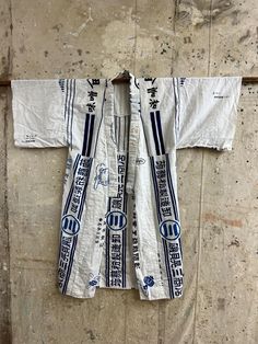 Pit to pit about 23" Length about 47" All cotton and I already washed  As is condition  there is damage and stain I can't accept return and refund any reason  View all the photos to judge the condition and quality of this item Vintage Kimono, Vintage Japanese, Gender Neutral, Stain, Adult Outfits