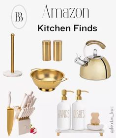 there are many items that can be found in the kitchen