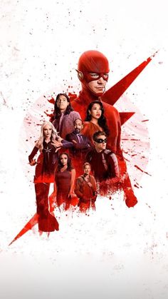 the flash and arrow are in this poster