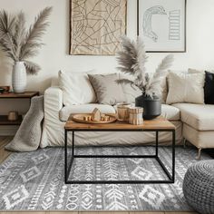 Instantly transform your living room into a tribal inspired paradise with a Lahome Decor Moroccan washable rug!Featuring a fluffy white finish and a unique tribal pattern in soft white, gray, and light gray tones, the washable rug blends rustic tones seamlessly, adding a unique, artistic flair to your space that complements bohemian, vintage, farmhouse, and rustic interiors.Made from premium synthetic fibers that are as soft as wool to the touch, washable rugs are extremely absorbent, making the Boho Living Room Grey Couch, Playroom Carpet, Large Bedroom Rugs, Rugs Rustic, Black Living Room Decor, Living Room Farmhouse, Soft Bedroom, Grey Couch Living Room, Black And White Living Room