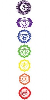 7 Chakras Tattoo, Art Chakra, Sanskrit Tattoo, Yoga Symbols