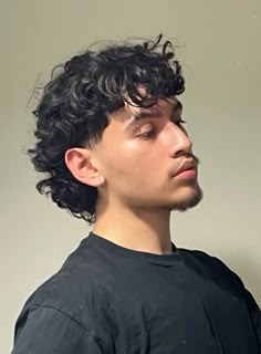 need this eyebrow piercing 2 Block Haircut Men Curly, Puerto Rican Men Haircut, Curly Hair Haircuts For Men, Curly Hair Men Styles Short, Hairstyles For Curly Hair Men Haircuts, Mohawk Curly Hair Men, Curly Hair Shaved Sides Men, Hair Styles For Curly Hair Men, Soft Curly Mullet Men