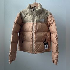 New Color : Almndbtr /Khaki Stone Insulation: 700 Fill Goose Down Black North Face Puffer, North Face Nuptse Jacket, North Face Metropolis Parka, White North Face Jacket, Girls North Face Jacket, 1996 Retro Nuptse Jacket, Down Parka Women, Winter Jacket North Face, Retro Nuptse Jacket