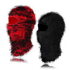 PRICES MAY VARY. Balaclava Ski Mask Pack:This cool ski mask pack includes 2 pieces :black ski mask and red ski mask. Music Festival Must-have: This ski mask design is very distinctive, suitable for concave shape.It is perfect for wearing at shows and makes you stand out from the crowd.Also,you can wear it that take amazing photos Multiple Functions: Whether you're skiing, snowboarding, hiking, or camping, the ski mask beanie will meet caters to both men and women. It is dustproof, windproof, and Red Ski Mask, Ski Mask Design, Ski Mask Beanie, Black Ski Mask, Distressed Balaclava, Balaclava Ski Mask, Festival Must Haves, Mask For Men, Mask Pack