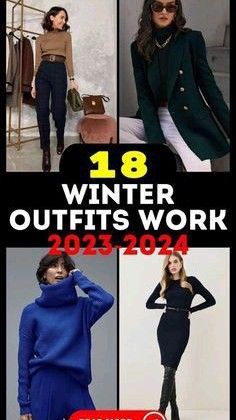 Winter Looks For Women 2023, Cold Winter Office Outfits Women, Cold Winter Outfits 2023 Trends, Fashion Outfits Winter 2023 2024, Work Outfits Women 2023 Winter, Stylish Outfits For Winter 2023, Winter Styles For Women 2023, Outfits Winter 2023/2024, Women Winter Outfits 2023