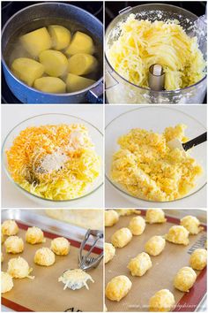 the steps to make macaroni and cheese balls