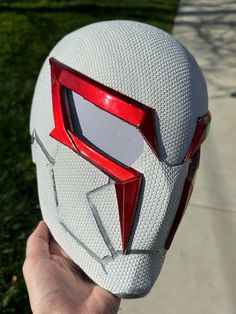 A fully painted helmet of buyers choice* can be for display or wearable. *choices not limited to photos provided that buyer supplies links to helmet files. Painted Helmet, Spiderman Halloween Costume, Custom Helmet Paint, Captain America Comic Art, Avengers Room, Spiderman Images, Spiderman Mask, Mandalorian Cosplay, Erik Lehnsherr