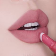 Pink Lips Art, Makeup Shades, Lip Makeup Tutorial, Lipstick Art, Pinterest Makeup, Lips Shades, Lip Colour