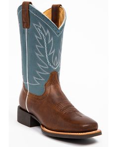 Cowboy Boots Aesthetic, Blue Cowgirl Boots, Cowgirl Boots Square Toe, Shoes List, Barn Boots, Brown Cowgirl Boots, Boots Aesthetic, Granola Outfits, Cute Cowgirl Boots