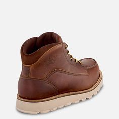 Traction Tred Lite | Red Wing Classic Outdoor Work Boots With Waxed Finish, Classic Waxed Finish Work Boots For Outdoor, Classic Waxed Work Boots For Outdoor, Irish Setter Boots, Red Wing Heritage Boots, Heel Repair, Shoe Repair Shop, Mens Fashion Casual Shoes, Adidas Shoes Mens