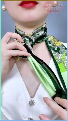 How To Tie a Headscarf | Gilrs Necktie | Tie A Trending Scarf #fashion #scarfstyle #shorts #scarftie #scarfstyle scarf tutorial, head scarf styles, crochet l... Tie A Head Scarf, Scarf Tying Tutorial, Meeting Outfit, Celebrity Style Icons, Scarf Trends, Scarf Tutorial, Head Scarf Styles, Neon Fashion, Scarf Fashion