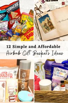 the twelve simple and affordable gift baskets ideas