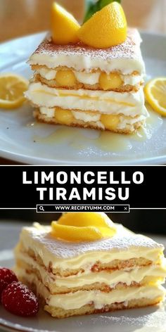 lemoncello tirami is an easy dessert that's ready to be eaten