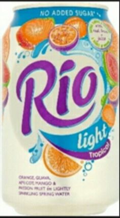 a can of rio light tropical punch