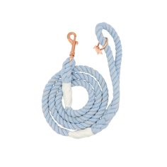 Beautiful Natural Rudy Rope Dog Leash will be sure to add a classy look to any dog’s wardrobe! Made with strong, 100% cotton rope and natural dye. Finished with beautiful gold plated hardware. Blue Dog Leash, Aesthetic Dog Leash, Dog Supplies Aesthetic, Aesthetic Dog Stuff, Cute Dog Stuff, Puppy Essentials, Boy Puppy