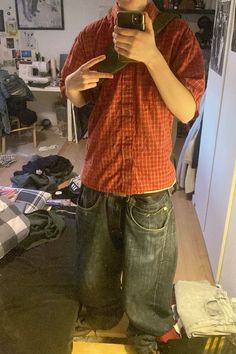 Baggie Jeans Outfit, Outfit Inspo Baggy, Baggy Jeans Outfits, Baggy Jeans Outfit, Skater Outfits, Baggy Clothes, Jeans Outfits, Guys Clothing Styles