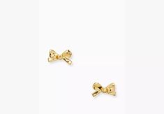 Skinny Mini Bow Studs | Kate Spade Outlet Kate Spade Jewelry Aesthetic, Preppy Gifts, A Messy Bun, Kate Spade Outlet, Mini Bow, Gold Girl, Mini Earrings, Kate Spade Earrings, Mini Bows