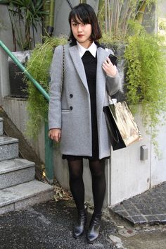 #streetstyle #style #streetfashion #fashion #outfit Haute Couture, Tokyo Fashion Week Street Styles, Tokyo Style, Asia Fashion, Estilo Harajuku, Tokyo Fashion Week, Harajuku Fashion Street, Fashion Reference, Ladylike Style