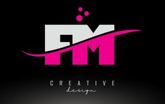 the letter m is for creative design