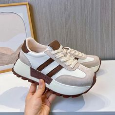 LBSFY - Forrest Gump Shoes Female Genuine Leather 2024 Spring New Platform Sneakers Women Casual Trendy Women Board Shoes Size Chart size(CM) 35 36 37 38 39 40 41 42 43 EUR 35 36 37 38 38.5 39 40 40.5 41 USA 5 6 6.5 7 8 8.5 9 9.5 10 Foot Width (CM) 7.5 8 8.5 9 9.5 10 10.5 11 11.5 Foot length (CM) 22.5 23 23.5 24 24.5 25 25.5 26 26.5 Purchase Notes: 1. Foot length + Foot width + Foot thickness = Shoe size 2. Please accurate measurement of the shoe size corresponding to the selection 3. Purchase colors prevail in picture Forrest Gump Shoes, Platform Sneakers Women, Forrest Gump, Casual Sneakers Women, Sneakers Women, Fashion 2024, Fashion Sandals, Shoe Size Chart, Platform Sneakers