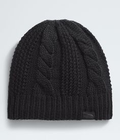 Classic cabling and a soft fleece lining bring warmth and texture to the Women’s Oh Mega Lined Beanie—the perfect combo for cold-weather comfort. Women's Women's [North Face, Northface, thenorthface, the northface, TNF, tnf] North Face Women, Cold Weather, North Face, The North Face, Winter Hats, Texture