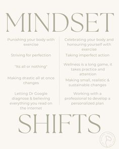 You wouldn't believe how important your mindset is on your healing journey 💭  You could be doing absolutely everything "right" when it comes to your phsyical health, but if your mindset is not in the right place, your body simply will not feel safe enough to heal 💗  These are shifts that I had to make in my personal journey in order to fully embrace healing - they can take practice, but you will start to notice positive changes almost immediately 💫 How To Self Healing, Self Healing Journey, Health Changes, Healing Spirituality, Mindset Shift, Healing Vibes, Energy Healing Spirituality, Positive Changes, Health Journey