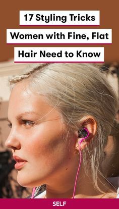 Fine Hair Tips, Dunner Wordend Haar, Styling Tricks, Fine Straight Hair, Limp Hair, Haircut Styles