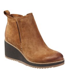 Women's Sofft Emeree Wedge Chelsea Boots | Casual at L.L.Bean Chelsea Boots Casual, Womens Casual Boots, Boots Casual, Chelsea Boots Women, Built To Last, Bean Boots, Water Shoes, Ll Bean, L L Bean