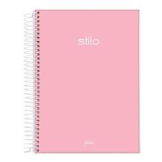 a pink spiral notebook with the word sito written in white on top of it