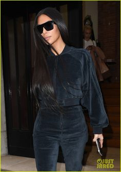 kim kardash is seen leaving her hotel in new york city