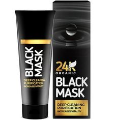 THIS UNIQUE BLACK MASK AND SCRUB WORKS DOUBLE TIME TO HELP DETOX SKIN: First, natural purifying Activated Charcoal helps absorb oil and impurities without over-drying. Then, purifying peel off mask helps to gently exfoliate, away dulling skin cells for softness and clarity. This blackhead remover by 24K is perfect for all skin types. Providing a premium facial cleanser for the entire family! The deep cleaning purifying black mask penetrates deep to absorb dirt and grime effectively from your fac Black Peel Off Mask, Peel Off Mask, Black Mask, Activated Charcoal, Soft Skin, Facial Cleansing, Blackhead Remover, Deep Cleansing, Facial Cleanser