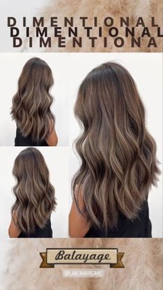 Babylights With Shadow Root Brunette, Brunette Dimensional Hair Dark, Alyssa Mikesell Hair, Natural Brown With Dimension, Dark Hair With Ash Blonde Balayage, Dementional Hair Brown, Brunette Lived In Color, Brown Hair For Winter, Deminsional Brunette Hair