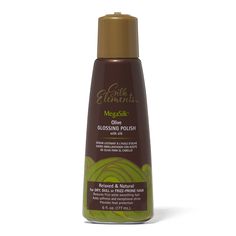 MegaSilk Olive Glossing Polish Silk Elements MegaSilk Olive Glossing Polish  |  6 oz. | Sally Beauty Puffy Hair, Smoothing Hair, Heat Protectant Spray, Volumizing Spray, Towel Dry Hair, Hair Styling Products, Hair Lotion, Natural Hair Beauty, Hair Control