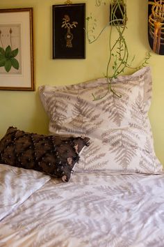 Cozy Earthy Bedroom Cozy Earthy Bedroom, Beachy Bedroom, Earthy Bedroom, Tree Fern, Mirror Wall Bedroom, Euro Sham