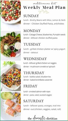 Mediterranean Diet Meal Plan Week 38 - #ketodietplan #ketogenicdiet #weightlossjourney 1200 Calorie Diet Meal Plans, Mediterranean Recipes Healthy, Meal Plan Week, Mediterranean Diet Recipes Dinners, Med Diet, Dinner Leftovers, Mediterranean Diet Meal Plan, Easy Mediterranean Diet Recipes, Mediterranean Diet Plan