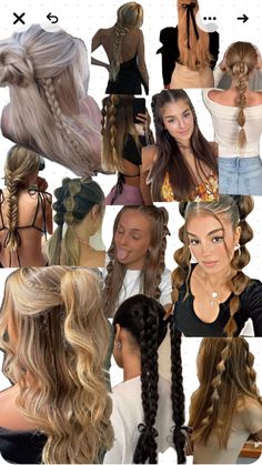 Church Camp, Hair Designs, Hair Highlights, Hair Goals, Hair Inspo, Cute Hairstyles, Hairstyles, Hair Styles, Hair