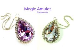 Princess Sofia Amulet, Sofia The first Crystal Charm Pendant Necklace, Sofia Purple Crystal Teardrop Sofia Amulet, Magical Amulet, Rapunzel Crown, Mermaid Birthday Outfit, Fish Mermaid, Necklace Princess, Aqua Mermaid, Mermaid Headband, Girls Tiara