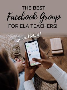 the best facebook group for ela teachers so far today - click to see more