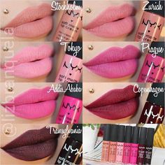 N Y X ♥ Makeup Bibir, Alat Makeup, Makeup Tip, Soft Matte Lip Cream, Beauty Make-up, Matte Lip Cream, Lip Cream, Matte Lip, Rimmel