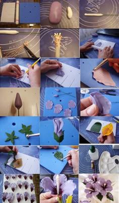 the book is about how to make paper flowers and then they are made with them