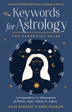 the book cover for keywords for astrology