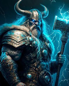 Odin Artwork, Viking Warrior Art, Viking Dragon Tattoo, Norse Mythology Art, Thor Tattoo, Odin Norse Mythology, Viking Warrior Tattoos, Norse Mythology Tattoo