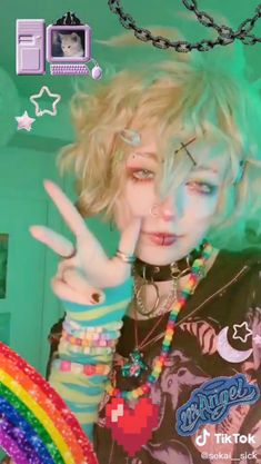 cosplay by sekai__sick on tiktok Scene Kid Aesthetic, Scene Core, Kandi Kid, Kawaii Goth, Emo Kid, Scene Emo, Scene Kids, Emo Outfits, Alt Fashion