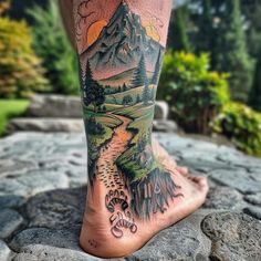 Foot Tattoos Tattoo Blueprint Set Floral Dinosaur Tattoo, Heel Tattoo, Forest Tattoo Sleeve, Floral Dinosaur, Heel Tattoos, Tattoo Catalog, Realistic Tattoo Sleeve, Dinosaur Tattoos, Men Tattoos Arm Sleeve