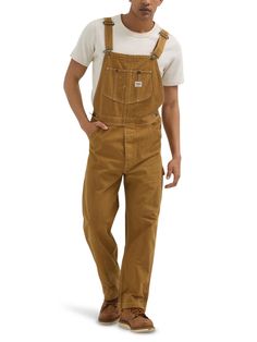 PRICES MAY VARY. ICONIC STYLE. The Lee Men's Workwear Bib Overalls offer a modern interpretation of the iconic style with an updated design and details. LEGENDARY DETAILS. On-trend yet timeless, it features a relaxed fit with roomy pockets for storing essentials, and a details that reflect our workwear heritage. FUNCTIONAL DESIGN. Whether you want to take your streetwear look to a whole new level or you're ready to get your hands dirty on the job, these bibs are just what you need. DURABLE FABRI Men's Workwear, Safety Clothing, Mens Workwear, Bib Overalls, Iconic Style, Functional Design, Bibs, Front Pocket, Style Icons