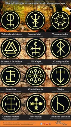 an image of different symbols in the bible