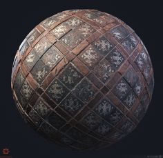 ArtStation - Terracotta tiles Substance Designer Tutorial, Tiles Material, Tiny Landscape, 3ds Max Tutorials, Polygon Modeling, Tile Texture, Substance Designer, Texture Inspiration, Fractal Design