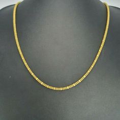 22ct Yellow Gold Men/Ladies Chain Necklace 22" Inches Metal : 22K Gold 916 HallmarkedGold Weight : 11.1 Grams Packaging : Elegant Box Shipping Free in UKShipping World Wide : See PolicyPayment : PayPal, Credit Card, Bank TransferReturns Policy : 14 Days Hassle Free Returns for 100% Refund To try this item Or View More from our collections Please Visit Our North West London Showroom Jewelry Bracelets Gold, Gold Box, Chains Necklaces, Childrens Jewelry, Mens Gold, Box Chain