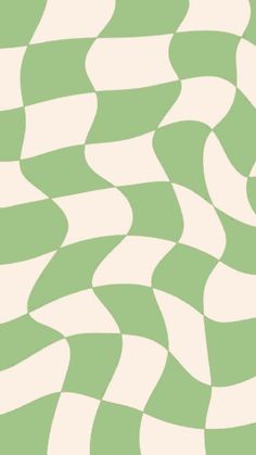 an abstract green and white background with wavy lines